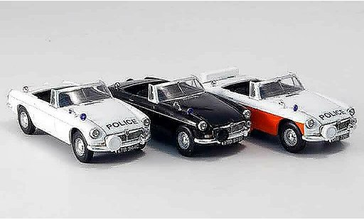 MG B Base 1/43 Vanguards Set police Lancashire miniature