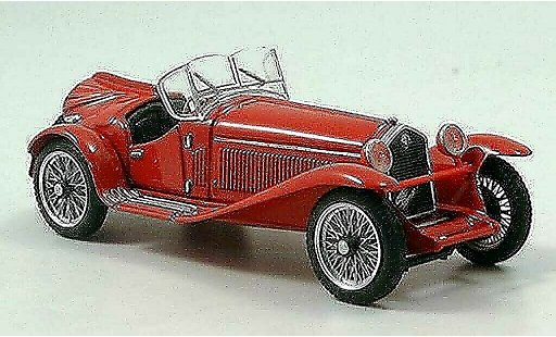 Alfa Romeo 2300 cabriolet 1/43 Brumm Cabrio rouge miniature