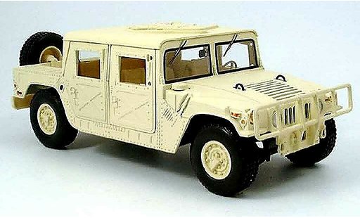 Hummer Humvee Pick Up 1/18 Motormax beige miniature