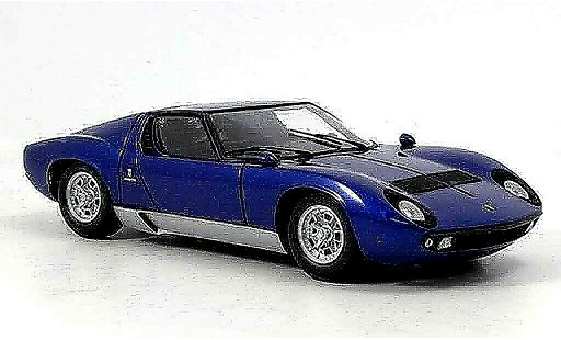 Lamborghini Miura P400 1/18 Kyosho bleu miniature