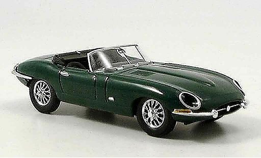 Jaguar E-Type Base 1/43 Del Prado verte miniature