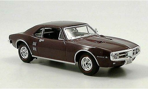 Pontiac Firebird 1967 1/43 Del Prado lila miniature