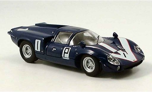 Lola T70 Base 1/43 Del Prado MK II No.1 bleu miniature