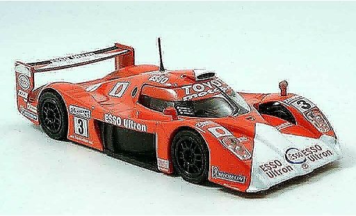 Toyota GT One Base 1/43 Del Prado no.3 rouge miniature