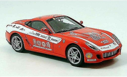 Ferrari 599 GTB 1/43 Look Smart fiorano panamericana rouge miniature