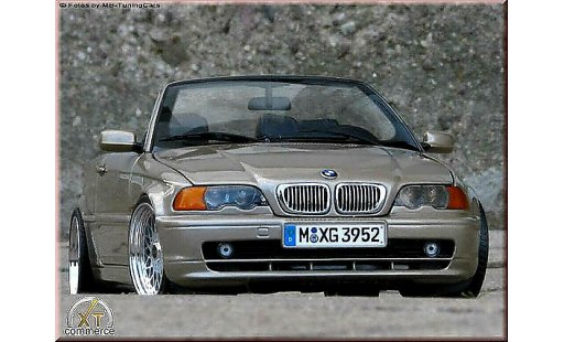 Bmw 328 cabriolet 1/18 Kyosho E46 ci champagne jantes 19 pouces bbs miniature