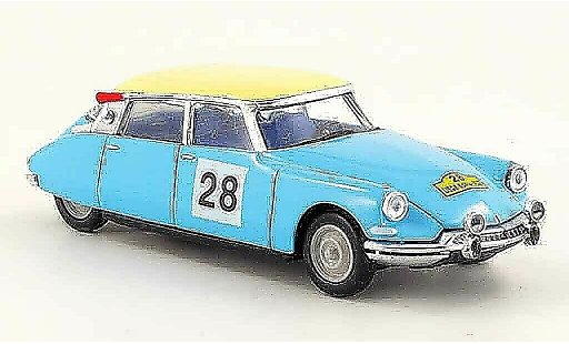 Citroen ID 19 course 1/43 Universal Hobbies rallye liege sofia no.28 miniature