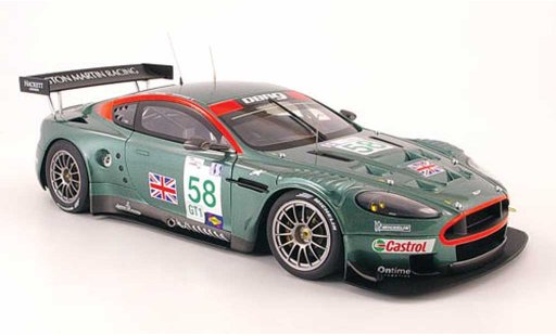 Aston Martin DBR9 gt1 1/18 Autoart no.58 sebring 2005 miniature