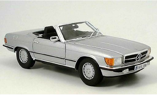 Mercedes 350 Base 1/18 Norev (r 107) grise miniature