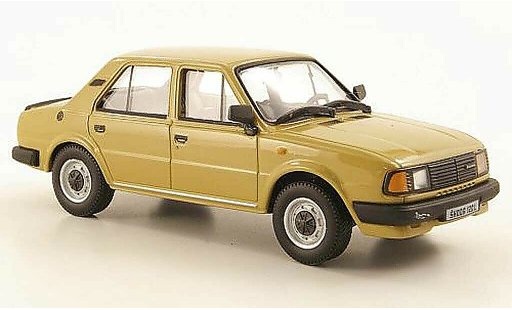 Skoda 120 Base 1/43 Abrex L beige 1986 miniature