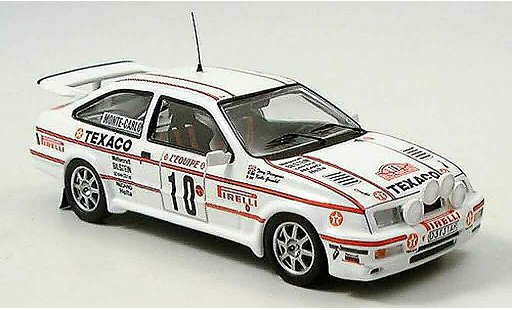 Ford Sierra Cosworth RS 1/43 Trofeu Texaco Rally Monte Carlo 1987 miniature