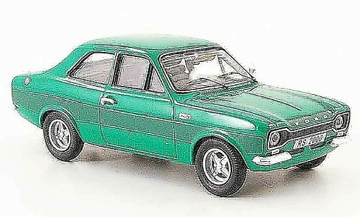 Ford Escort MK1 1/43 Trofeu 2000 verte miniature