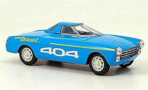Peugeot 404 Diesel 1/43 Norev Rekord bleu 1965 miniature