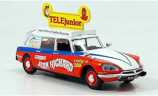 Citroen DS Break 1/43 Norev zirkus pinder tinitin miniature