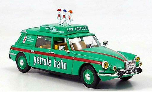 Citroen DS Break 1/43 Norev Petrole Hahn miniature