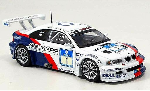 Bmw M3 course 1/43 IXO GTR E46 No.1 Nurburgring 2005 miniature