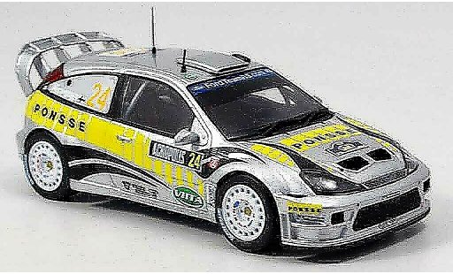 Ford Focus RS WRC 1/43 IXO No.24 Rally Akropolis 2005 miniature