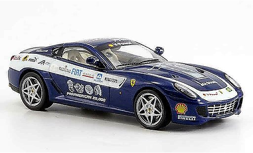 Ferrari 599 GTB 1/43 IXO panamericana bleu 2006 miniature