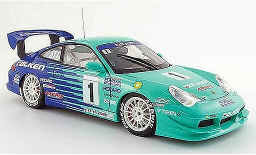 Porsche 911 GT3 1/18 Autoart Cup no.1 falken super taikyu 2005 miniature