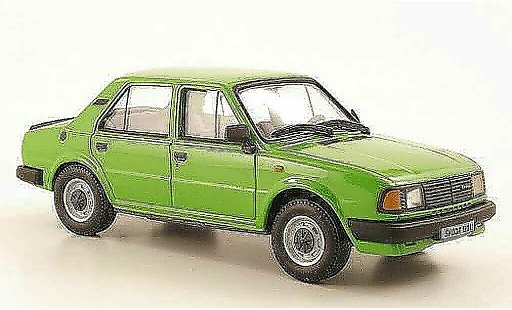 Skoda 120 Base 1/43 Abrex L verte 1986 miniature