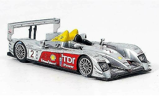 Audi R10 course 1/43 Spark 2006 No.2 vainqueur 12h Sebring 2006 miniature