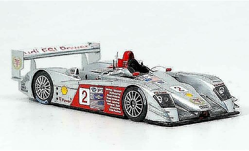 Audi R8 lms 1/43 Spark 2006 No.2 vainqueur Lime Rock Park ALMS miniature