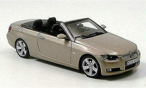 Bmw 330 cabriolet 1/43 Autoart E93 Cabrio beige 2006 miniature