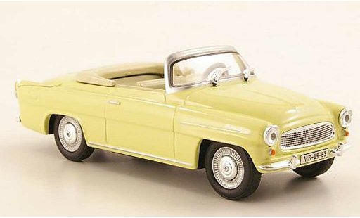 Skoda Felicia Roadster 1/43 Abrex beige miniature