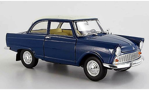 DKW Junior Berline 1/18 Revell bleu verte blanche 1959 miniature