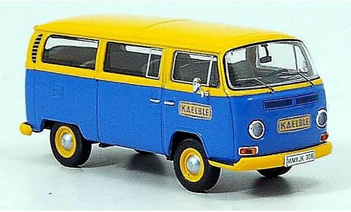 Volkswagen Combi A 1/43 Premium Cls t2a bus kaelble kundendienst bleu jaune miniature