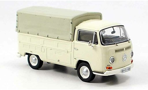 Volkswagen Combi A 1/43 Premium Cls t2a plateau avec plane blanche miniature