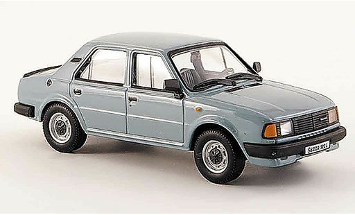 Skoda 120 Base 1/43 Abrex l grise 1986 miniature
