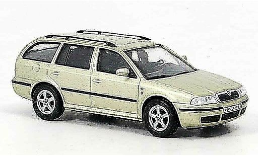 Skoda Octavia Combi 1/43 Abrex tour beige miniature