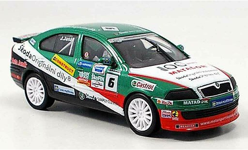 Skoda Octavia Cup 1/43 Abrex no.6 2005 miniature