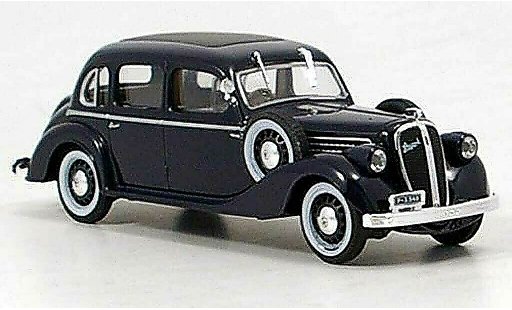 Skoda Superb 1938 1/43 Abrex 913 bleu miniature