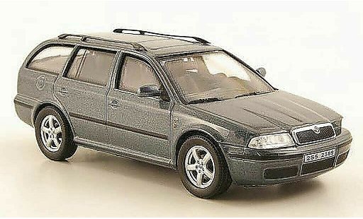 Skoda Octavia Combi 1/43 Abrex Tour grise miniature