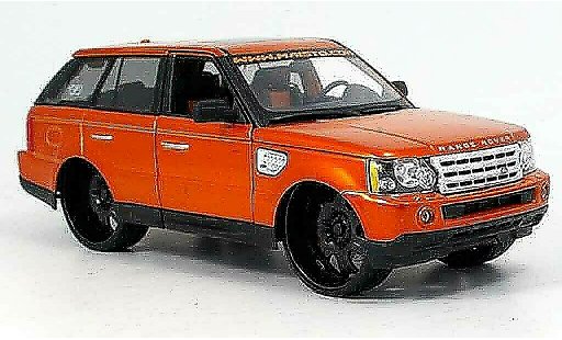 Range Rover Sport Base 1/18 Maisto orange g-ridez tuning miniature