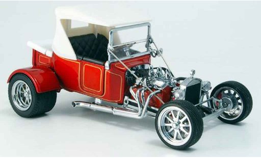 Ford Hot Rod 1925 1/18 Yat Ming t-bucket rouge ferm&Atilde;&copy; miniature