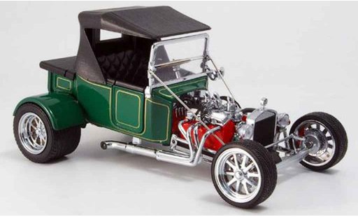 Ford Hot Rod 1925 1/18 Yat Ming t-bucket verte ferm&Atilde;&copy; miniature
