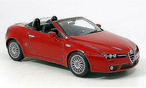 Alfa Romeo Spider Brera cabriolet 1/18 Norev rouge 2006 miniature