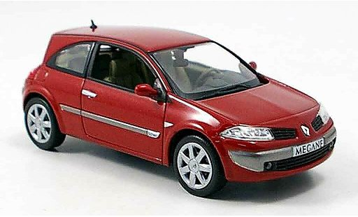 Renault Megane Coupe 1/43 Norev rouge 2006 miniature