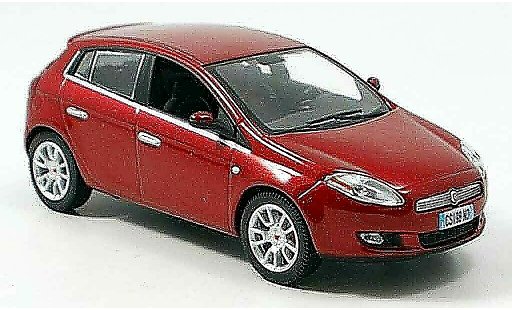 Fiat Bravo Base 1/43 Norev rouge 2007 miniature