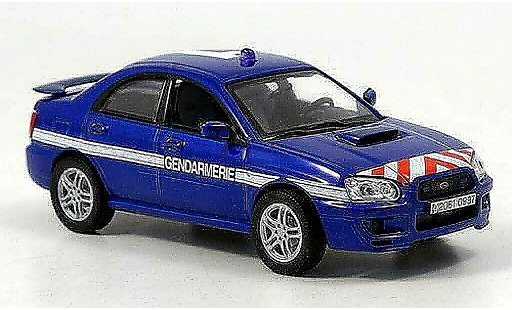 Subaru Impreza WRX 1/43 Norev Gendamerie Police Frankreich 2003 miniature