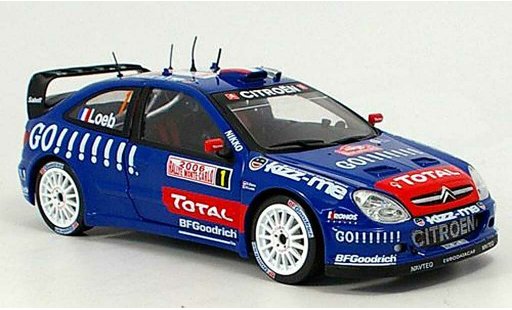 Citroen Xsara WRC 2006 1/18 Solido no.1 total rallye monte carlo miniature