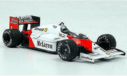 McLaren F1 MP4/2 1/43 Solido C No.1 A.Prost miniature