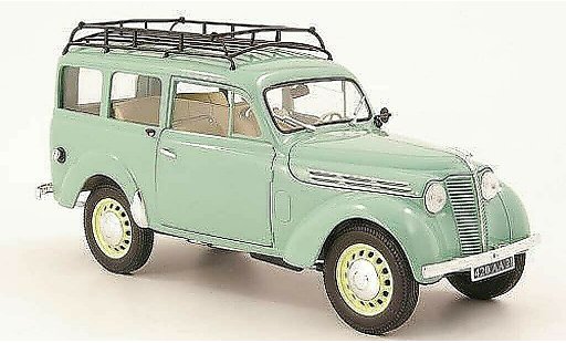 Renault Juvaquatre Break 1/18 Solido grise verte 1952 miniature