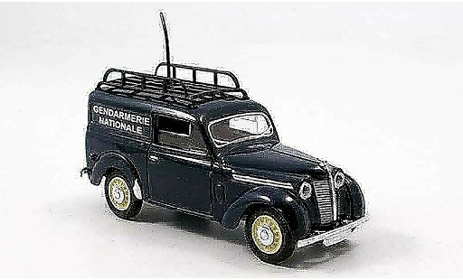 Renault Juvaquatre Base 1/43 Solido lieferwagen gendamerie 1952 miniature