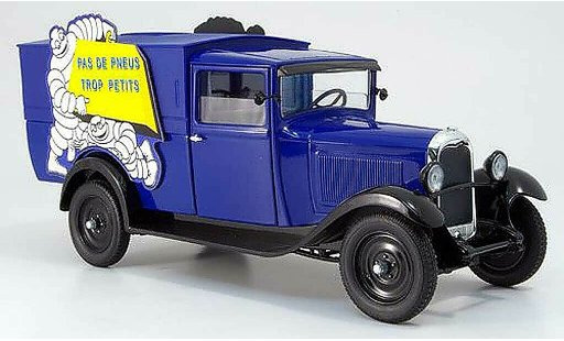 Citroen C4 1930 1/18 Solido lieferwagen michelin miniature