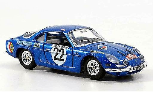 Alpine A110 rallye 1/43 Solido no.22 1971 miniature