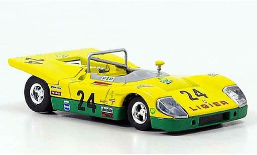 Ligier JS3 Base 1/43 Solido No.24 1971 miniature